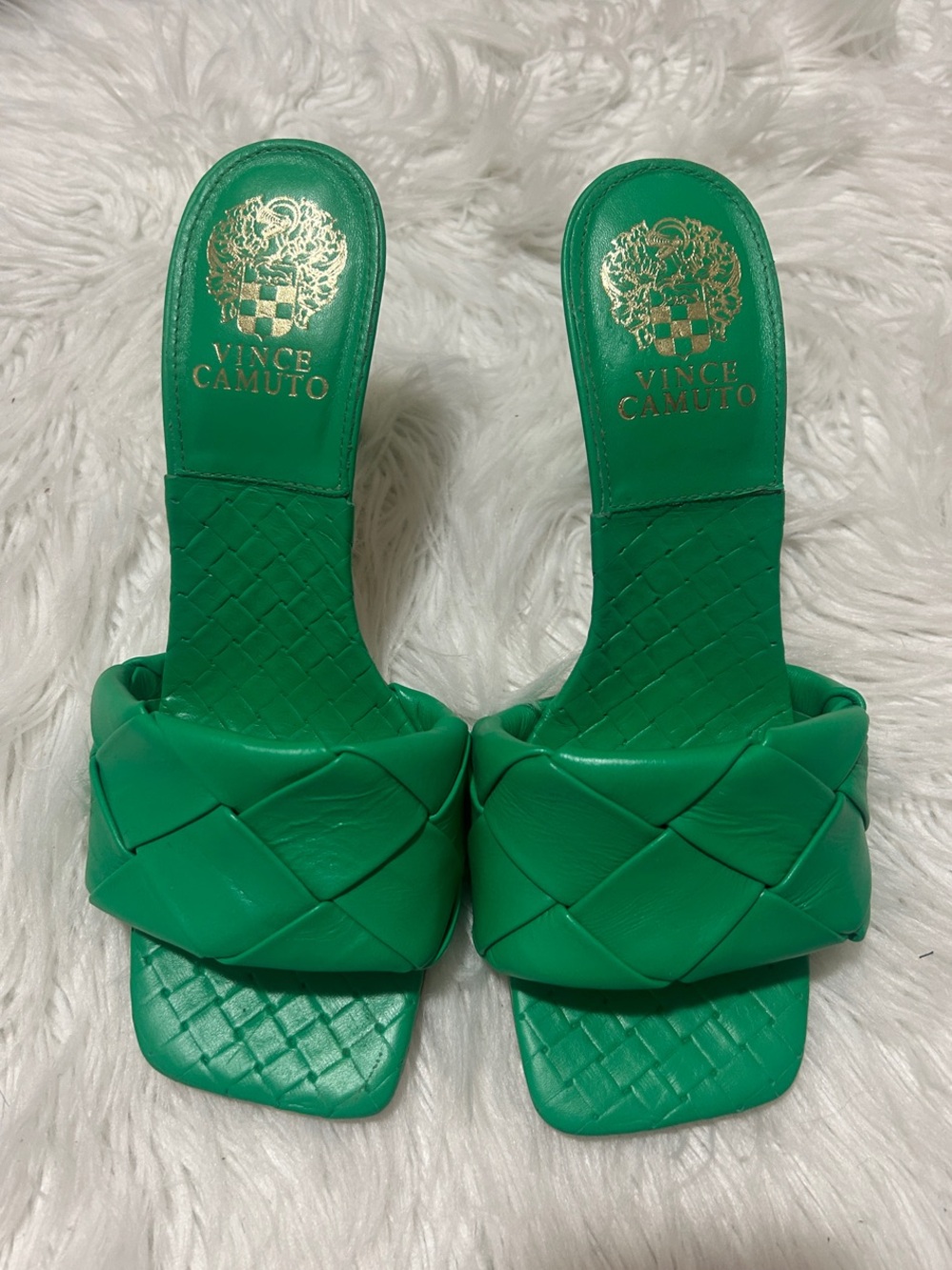 Vince Camuto VINCE CAMUTO Brelanie Woven Sandal Mule Heels